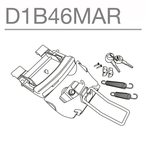 SHAD SH46 Replacement Locking Mechanism