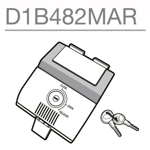 SHAD SH48 Replacement Locking Mechanism (Titanium)