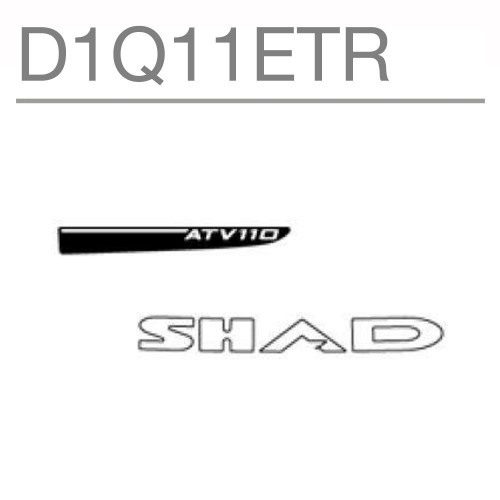 SHAD ATV110 Replacement Sticker