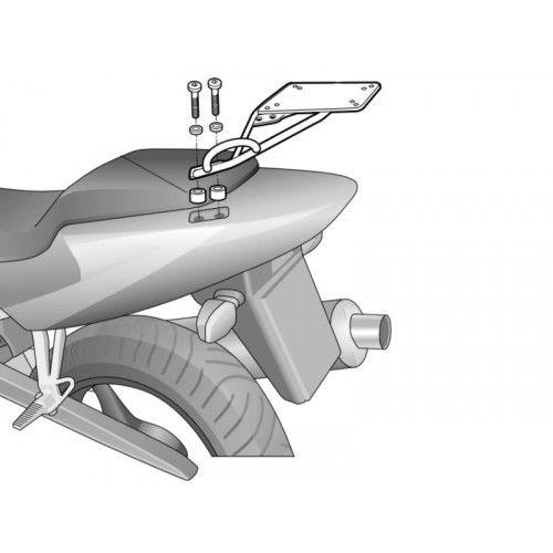 Honda CBR600 F (01-08) SHAD Top Box Fitting Kit H0CB61ST