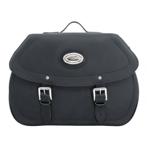 Black 42L Iparex Saddlebags By Longride HC138