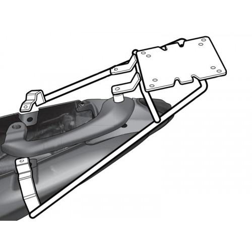 Generic Worx 125 (14) SHAD Top Box Fitting Kit K0RS11ST