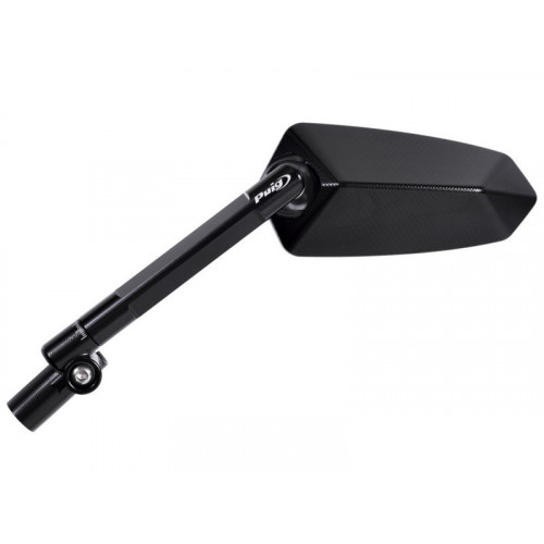 F1.1 Rearview Mirror LHS (Black) For Piaggio Vespa GTS 300 (08-20) By Puig 018NN