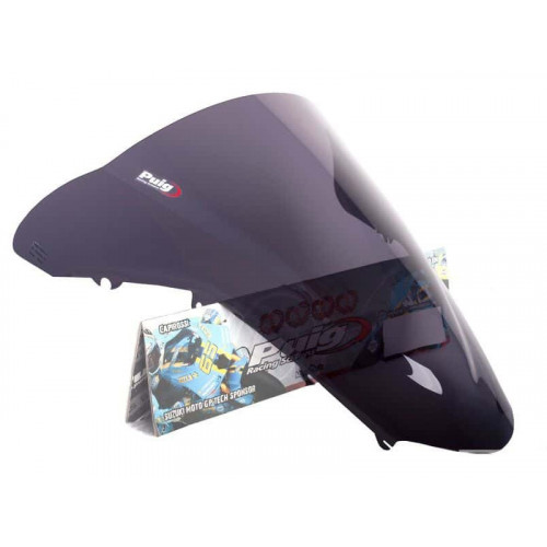 Racing Screen (Dark Smoke) For Honda VFR 800 (02-14) By Puig 1097F