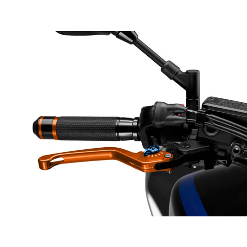 Fixed V3 Brake (Orange Lever With Blue Selector) For Husqvarna Svartpilen 125 (24) By Puig 120TA