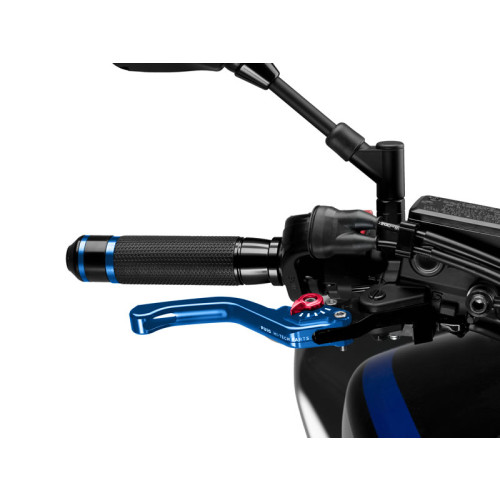 Short V3 Brake (Blue Lever With Red Selector) For SYM Maxsym TL (20-21) By Puig 130AR