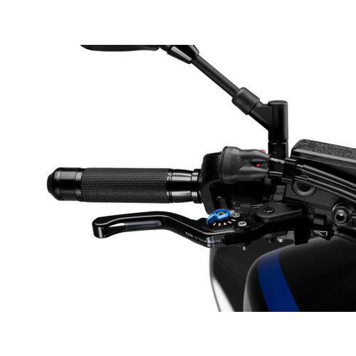 Short V3 Brake (Black Lever With Blue Selector) For Husqvarna Svartpilen 125 (24) By Puig 130NA