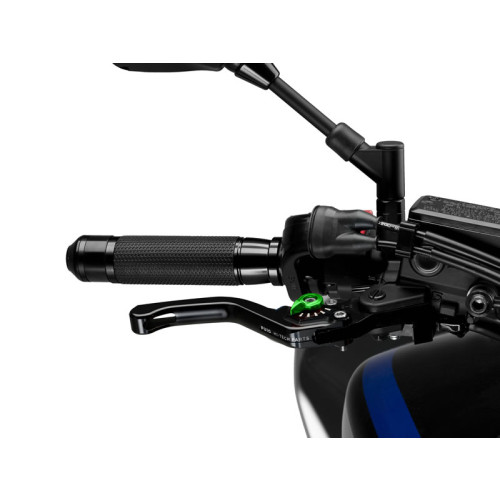 Short V3 Brake (Black Lever With Green Selector) For SYM Maxsym TL (20-21) By Puig 130NV