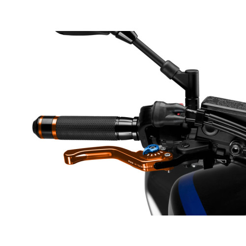 Short V3 Brake (Orange Lever With Blue Selector) For SYM Maxsym TL (20-21) By Puig 130TA