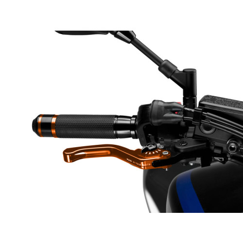 Short V3 Brake (Orange Lever With Black Selector) For BMW F900 GS (24) By Puig 130TN