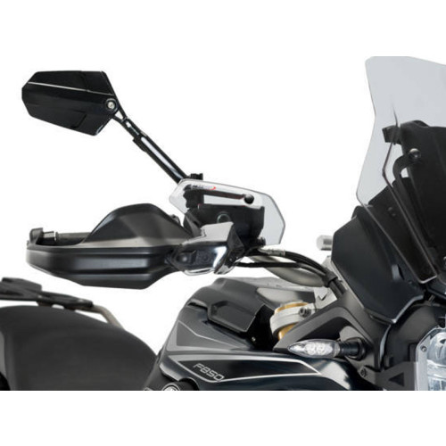 Handlebar Deflectors (Clear) For BMW F750 GS (18-21) By Puig 1319W