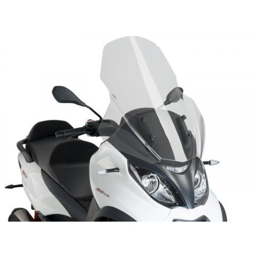 V-Tech Line Touring Screen (Clear) For Piaggio MP3 400 Sport (18-21) By Puig 1666W