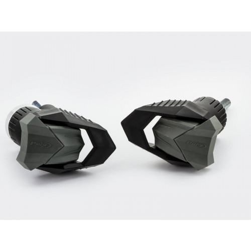 R19 Frame Sliders (Black) For Suzuki V-Strom DL 650 (04-21) By Puig 1870N