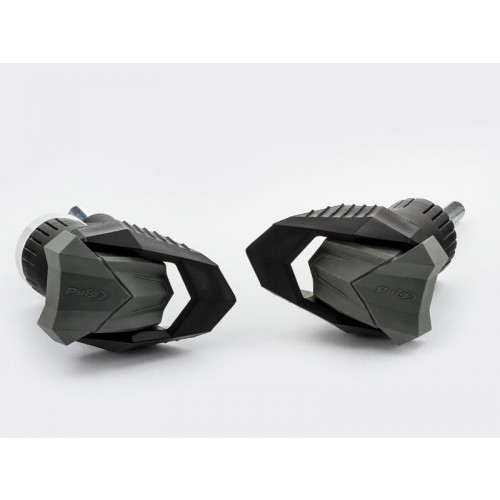 R19 Frame Sliders (Black) For Yamaha FZ6 Fazer (04-08) By Puig 1873N