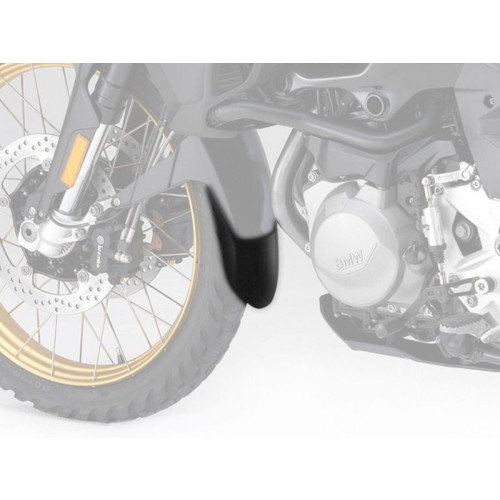 Front Fender Extender (Black) For BMW F850 GS Adventure (19-21) By Puig 1942N