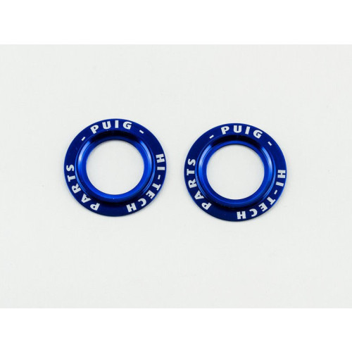 PHB19 Front Fork Protector Ring (Blue) For Ducati Monster 1200 (14-21) By Puig 20025A