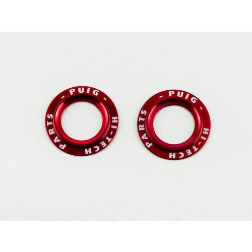 PHB19 Front Fork Protector Ring (Red) For KTM 1290 Super Duke GT (16-21) By Puig 20025R