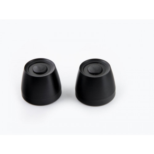 Spare Bobbins For Front Fork Swing Arm Protector (Black) By Puig 20097N