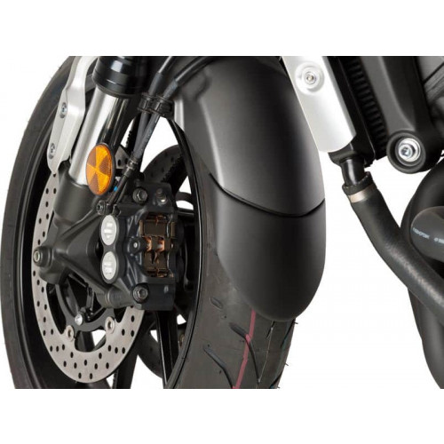 Front Fender Extender (Black) By Puig 20282N