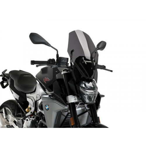 New Generation Touring Screen (Dark Smoke) For BMW F900 R (20-21) By Puig 20361F