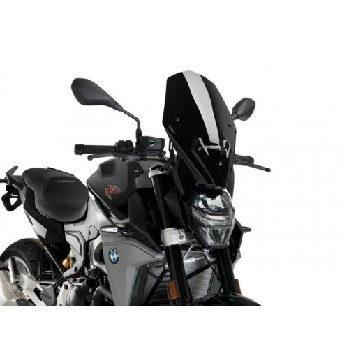 New Generation Touring Screen (Black) For BMW F900 R (20-21) By Puig 20361N