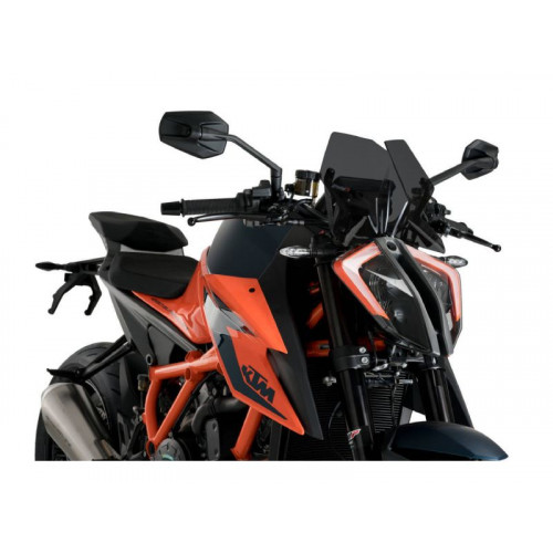 New Generation Sport Screen (Dark Smoke) For KTM 1290 Super Duke R Evo (22) By Puig 20425F