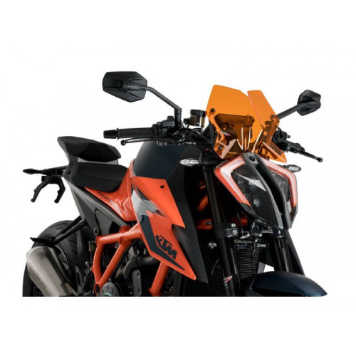 New Generation Sport Screen (Orange) For KTM 1290 Super Duke R Evo (22) By Puig 20425T