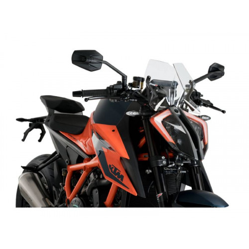 New Generation Sport Screen (Clear) For KTM 1290 Super Duke R Evo (22) By Puig 20425W