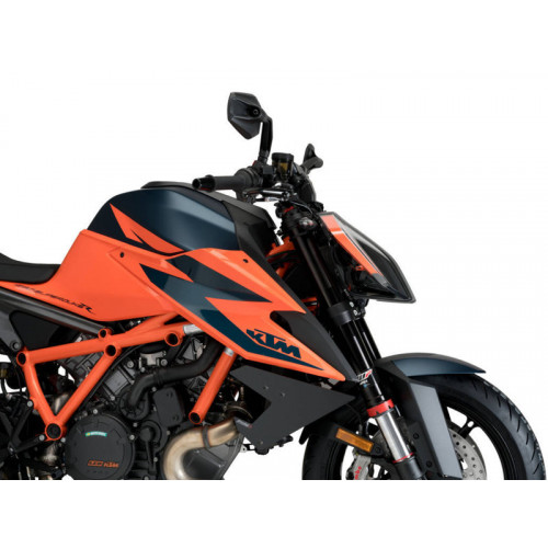 Naked Downforce Spoilers (Black) For KTM 1290 Super Duke R Evo (22) By Puig 20462N