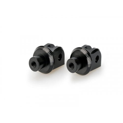 Footpeg Adaptors (Black) For Indian FTR1200 R Carbon (22) By Puig 20465N