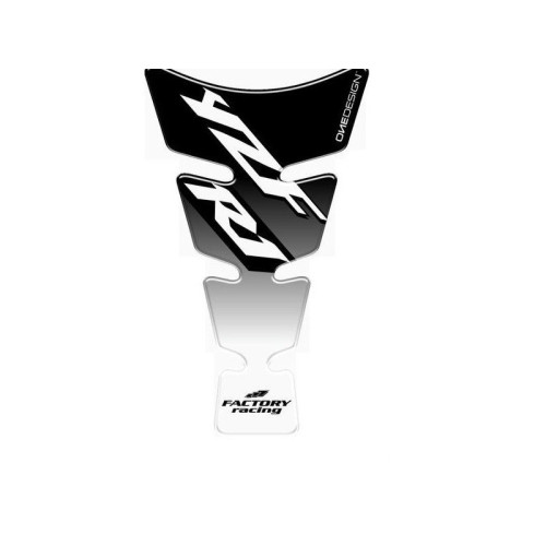 Spirit Tank Pad With Model Logo (Silver) For Triumph Daytona 675 (06-17) By Puig 20482P