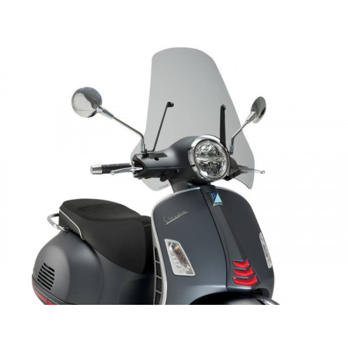 GTS Touring Screen (Light Smoke) For Piaggio Vespa GTS Tech 300 (19-22) By Puig 20501H