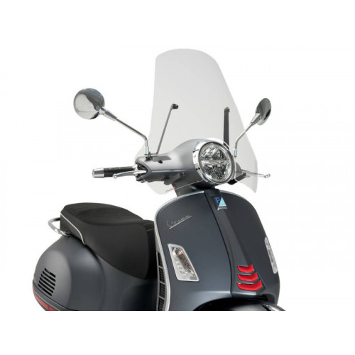 GTS Touring Screen (Clear) For Piaggio Vespa GTS 125 Touring (21-22) By Puig 20501W