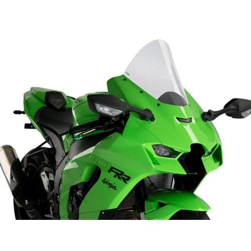 R-Racer Screen (Clear) For Kawasaki ZX-10RR (21) By Puig 20540W