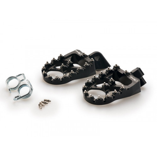 Off Road Footpegs (Black) For KTM 350 SX-F (11-15) By Puig 20562N