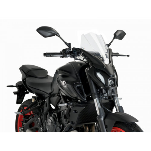 New Generation Touring Screen (Clear) For Yamaha MT-07 (21) By Puig 20619W