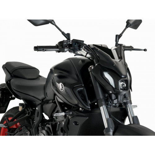 New Generation Sport Screen (Black) For Yamaha MT-07 (21) By Puig 20620N