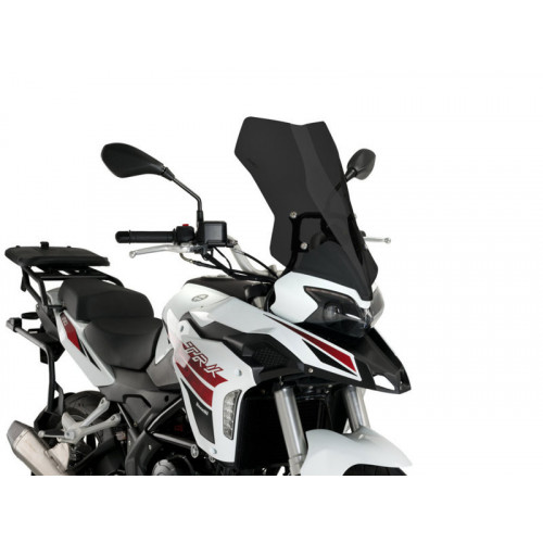 Touring Screen (Dark Smoke) For Benelli TRK 251 (20-21) By Puig 20629F