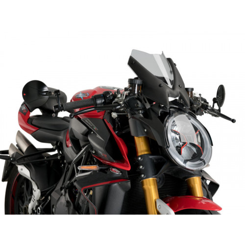 New Generation Sport Screen (Light Smoke) For MV Agusta Brutale 1000 RR (20-22) By Puig 20680H