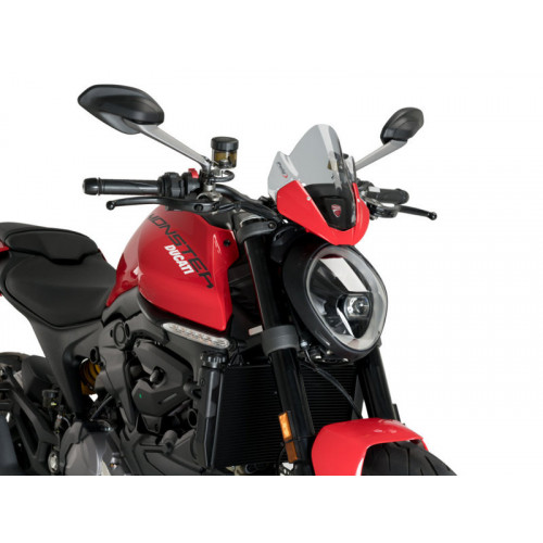 Sport Screen (Light Smoke) For Ducati Monster 937 SP (23) By Puig 20688H