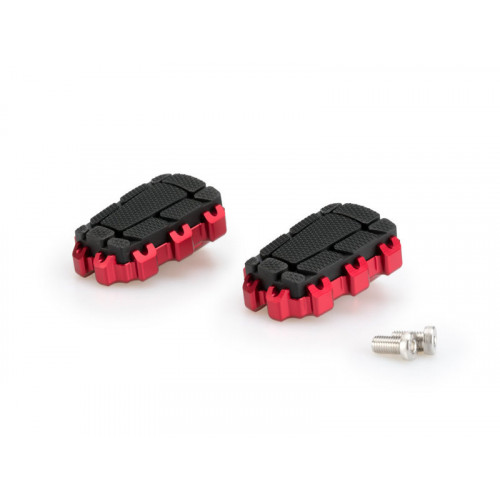 Enduro 2 Footpegs (Red) For Indian FTR1200 R Carbon (22) By Puig 20851R