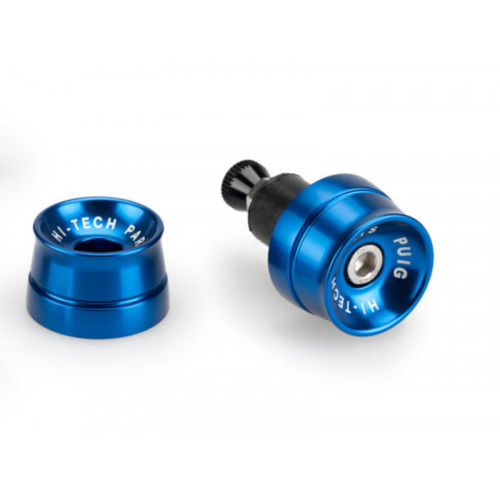 Speed Bar Ends (Blue) For Indian FTR1200 R Carbon (22) By Puig 21016A