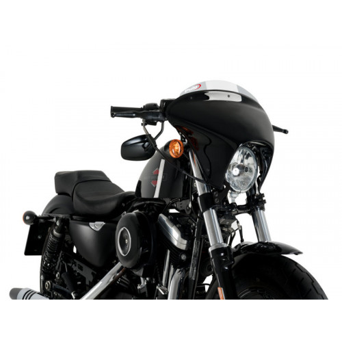 Batwing Sport Screen (Light Smoke) For Harley Davidson Sportster Forty Eight XL1200X (15-20) By Puig 21055H