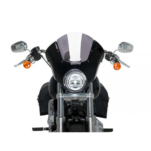 Dark Night Screen (Light Smoke) For Harley Davidson Softail Low Rider FXLR (18-20) By Puig 21096H