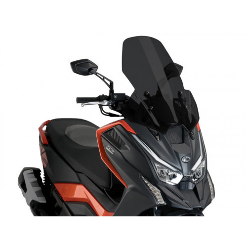 V-Tech Line Touring Screen (Dark Smoke) For Kymco DTX 360 (22) By Puig 21149F