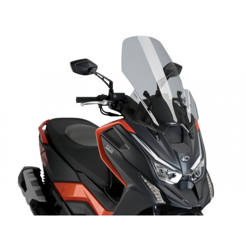 V-Tech Line Touring Screen (Light Smoke) For Kymco DTX 360 (22) By Puig 21149H