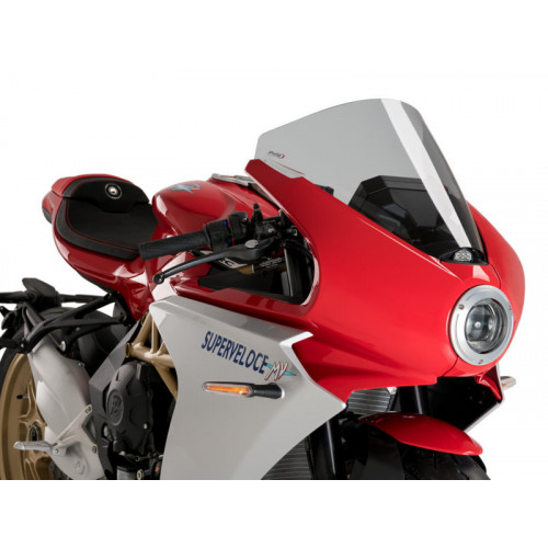 R-Racer Screen (Clear) For MV Agusta Superveloce 850 AGO (20-23) By Puig 21175W