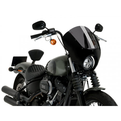 DARK NIGHT (Dark Smoke) For Harley Davidson Softail Street Bob FXBB (21-23) By Puig 21213F