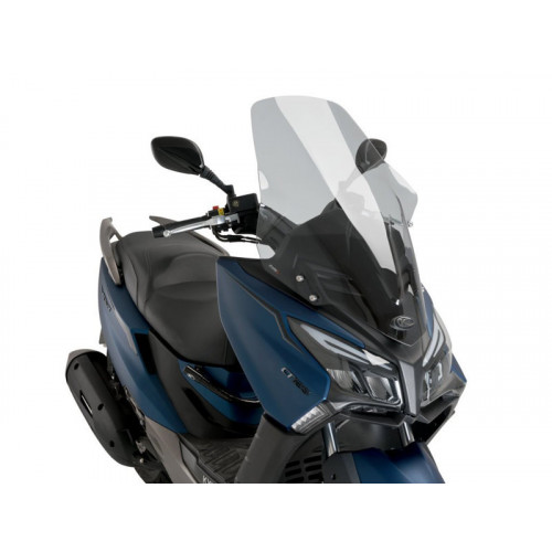 V-Tech Line Touring Screen (Dark Smoke) For Kymco X-Town 125 (21-23) By Puig 21271F