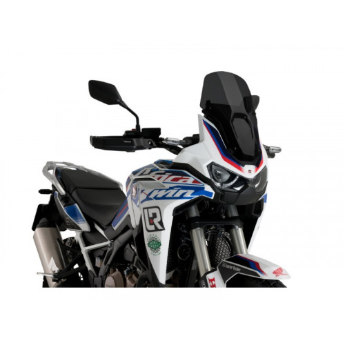 Sport Screen (Dark Smoke) For Honda Africa Twin CRF1100L (20-23) By Puig 21397F